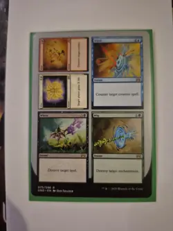 2020 MTG Rare Split Instant "Who What When Where Why" NM+ Magic Card 075 UND - Image 1