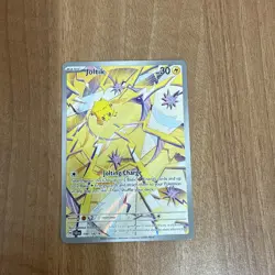 Pokemon TCG Joltik Stellar Crown Illustration Rare Card 150/142 NM Holo - Image 1