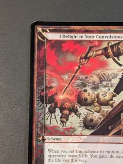 MTG - 1x I Delight in Your Convulsions Oversize Card - LP - Magic the Gathering - Image 4