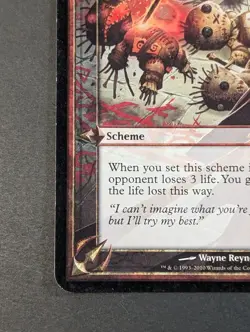 MTG - 1x I Delight in Your Convulsions Oversize Card - LP - Magic the Gathering - Image 5