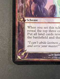 MTG - 1x Your Fate is Thrice Sealed - Archenemy - Oversize Card - LP - Magic - Image 3