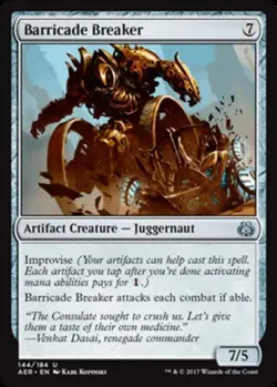 Barricade Breaker - Foil - Aether Revolt #144/184 MTG Magic The Gathering - Image 1
