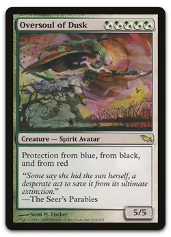 Oversoul of Dusk #234 (LP) Shadowmoor SHM Magic MTG - Image 1