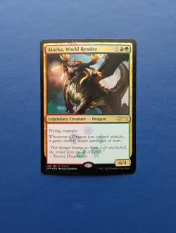 MTG Atarka, World Render: Unique and Miscellaneous Promos FOIL #149 – EX - Image 1