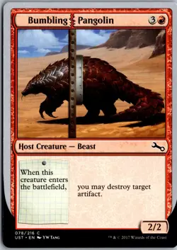 Bumbling Pangolin C Unstable 78 NM Magic - Image 1