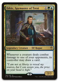 Edric, Spymaster of Trest #195 (NM) Commander 2016 C16 Magic MTG - Image 1