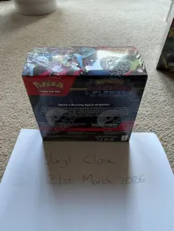 Pokemon Mega Evolution Phantasmal Flames Booster Box sealed - Image 1