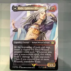 Kuja, Genome Sorcerer (Borderless) (Surge Foil) Final Fantasy Foil - Image 1