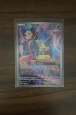 Pokemon Marnie’s Morpeko Full Art Holo Rare SV Scarlet & Violet Promo 206 - Image 1