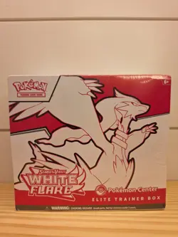 Pokemon TCG Scarlet & Violet White Flare Pokemon Center Elite Trainer Box - Image 1