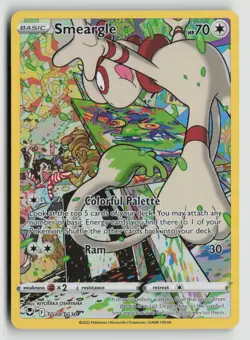 Smeargle TG10/TG30 Pokemon SWSH12: Silver Tempest Trainer Gallery Ultra Rare NM - Image 1