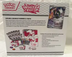 Pokemon White Flare Elite Trainer Box ETB w/ Accessories (NO PACKS OR PROMO) X2 - Image 3