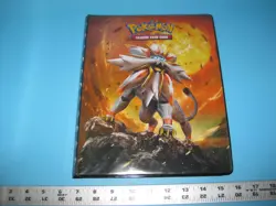 Card Binder for Pokemon 10 Pages Holds up to 180 Standard Cards Solgaleo/Lunala - Image 2