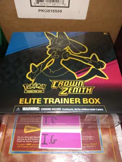 Pokemon 2023 Sword & Shield Crown Zenith Elite Trainer Box Sealed - Image 3