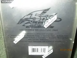 Yugioh 2009 Exclusive Leo & Luna Collectors Tin Factory Sealed - Image 2