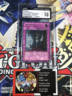 Yugioh CGC 10 Birthright STON-EN057 1st Edition Ultimate Rare PSA - Image 1