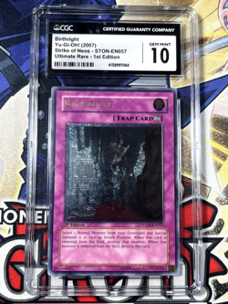 Yugioh CGC 10 Birthright STON-EN057 1st Edition Ultimate Rare PSA - Image 2