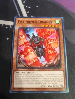Yugioh BPRO-EN028 - Fist Armed Dragon - Common - Image 1