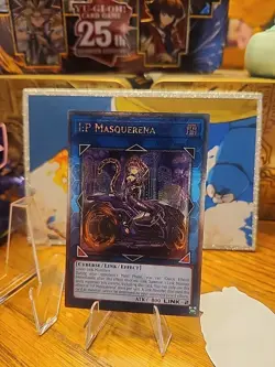 I:P Masquerena (Alt Art) Yugioh RA02-EN042 Quarter Century Secret Rare QCR NM - Image 1