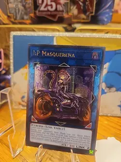 I:P Masquerena (Alt Art) Yugioh RA02-EN042 Quarter Century Secret Rare QCR NM - Image 2