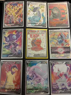 Pokemon card collection and binder, Many V's, Vstar, Vmax, Ex, Full Art Alt Arts - Image 2