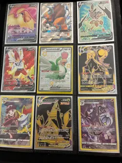 Pokemon card collection and binder, Many V's, Vstar, Vmax, Ex, Full Art Alt Arts - Image 3