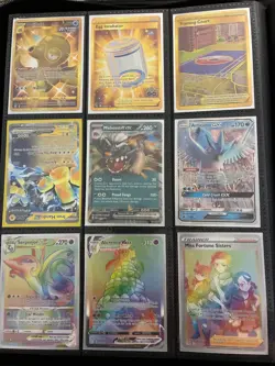 Pokemon card collection and binder, Many V's, Vstar, Vmax, Ex, Full Art Alt Arts - Image 5