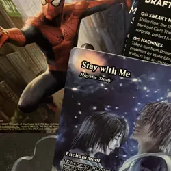 Stay With Me (Rhystic Study) - NON-FOIL - Final Fantasy - MTG - Near Mint M0031 - Image 2