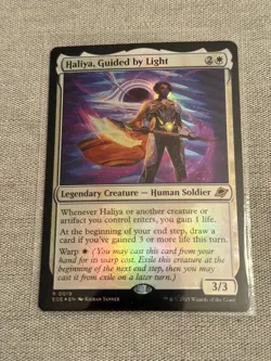 FOIL Haliya, Guided by Light - Edge of Eternities (EOE) - Image 1