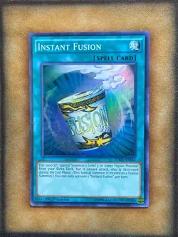 Yugioh Instant Fusion FUEN-EN042 Super Rare 1st Ed LP - Image 1