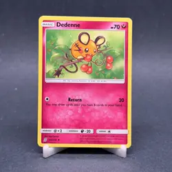 Dedenne 145/236 Uncommon SM Unified Minds LP Pokemon Card - Image 1