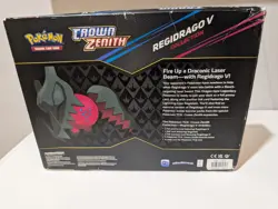 Pokemon Crown Zenith Regidrago V Collection Box Trading Cards Set - Image 3
