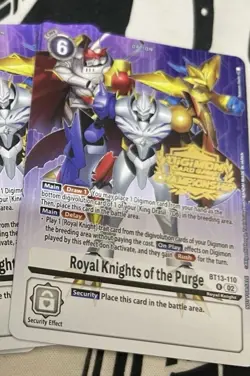 Digimon Versus Royal Knights - Singles Digimon Card Game Championship - Image 1