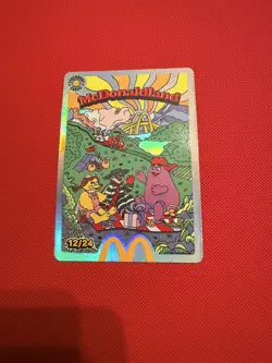 2026 McDonald’s Card Promo 12/24 Full Art Super Rare Card McDonaldland unclaimed - Image 1