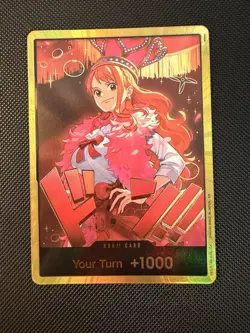 Nami GOLD DON!! EB03 Heroines Edition ENGLISH One Piece CCG - Image 1