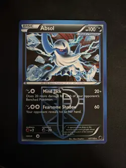 Pokemon TCG Absol Holo Rare Card 67/116 Plasma Freeze - Image 1
