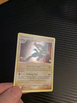 Pokemon Card - Lucario POP Series 8 2/17 Holo Rare Pack Fresh - Image 3