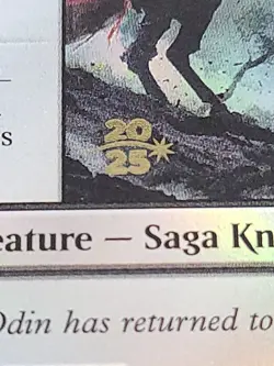 MTG Summon: Primal Odin – Pre-Release Promo Card – MTG x Final Fantasy R0121 NM - Image 3