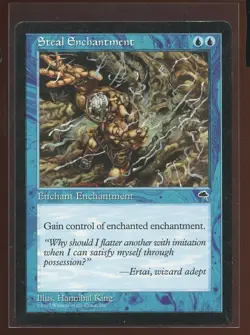 Steal Enchantment Uncommon LP/Pl Tempest Magic the Gathering MTG - Image 1
