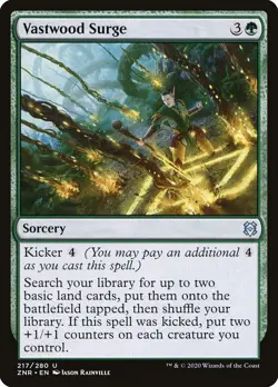 Vastwood Surge (217) Zendikar Rising ZNR MTG Magic - Image 1