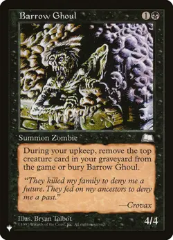 Barrow Ghoul The List XQX MTG Magic - Image 1