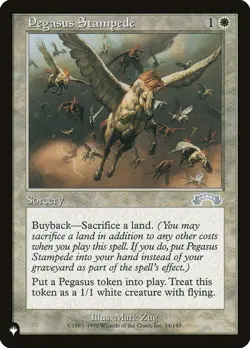 Pegasus Stampede The List XQX MTG Magic - Image 1