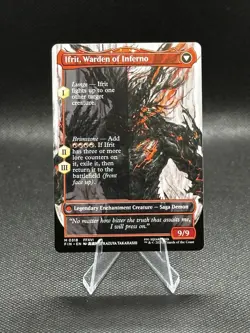 Clive, Ifrit's Dominant (Borderless) (0318) Final Fantasy Non Foil MTG Near Mint - Image 3