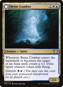 Brine Comber // Brinebound Gift Foil (233) Innistrad: Crimson Vow VOW MTG Magic - Image 1