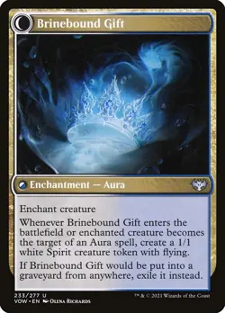 Brine Comber // Brinebound Gift Foil (233) Innistrad: Crimson Vow VOW MTG Magic - Image 2