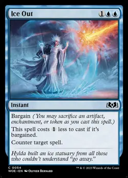 Ice Out Foil (054) Wilds of Eldraine WOE MTG Magic - Image 1