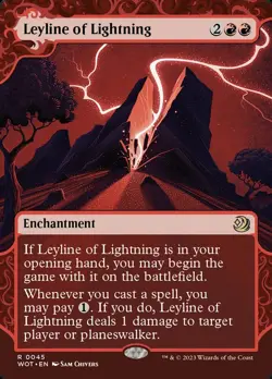 Leyline of Lightning (045) Wilds of Eldraine: Enchanting Tales WOT MTG Magic - Image 1