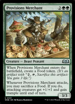 Provisions Merchant (321) Wilds of Eldraine WOE MTG Magic - Image 1