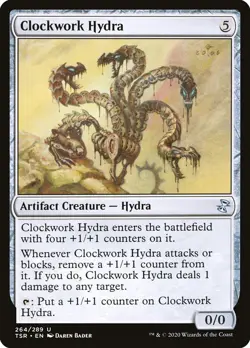 Clockwork Hydra Foil (264) Time Spiral Remastered TSR MTG Magic - Image 1