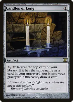 Candles of Leng Foil (250) Time Spiral TSP MTG Magic - Image 1